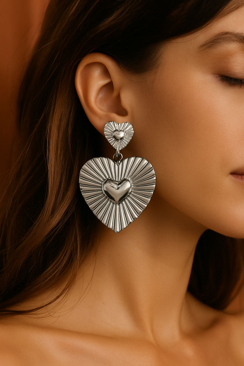 Orecchini in acciaio