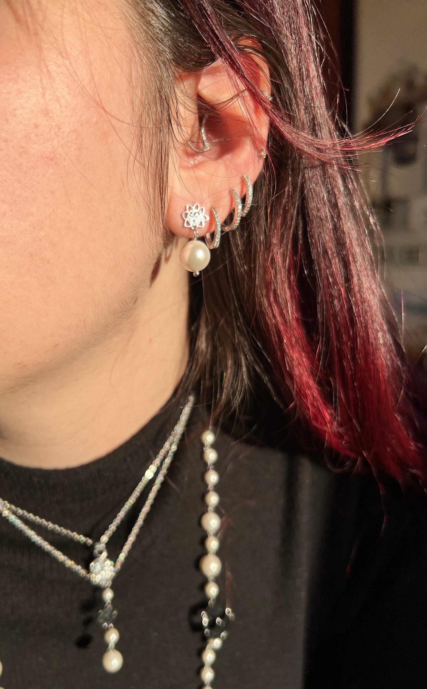 Orecchini in acciaio