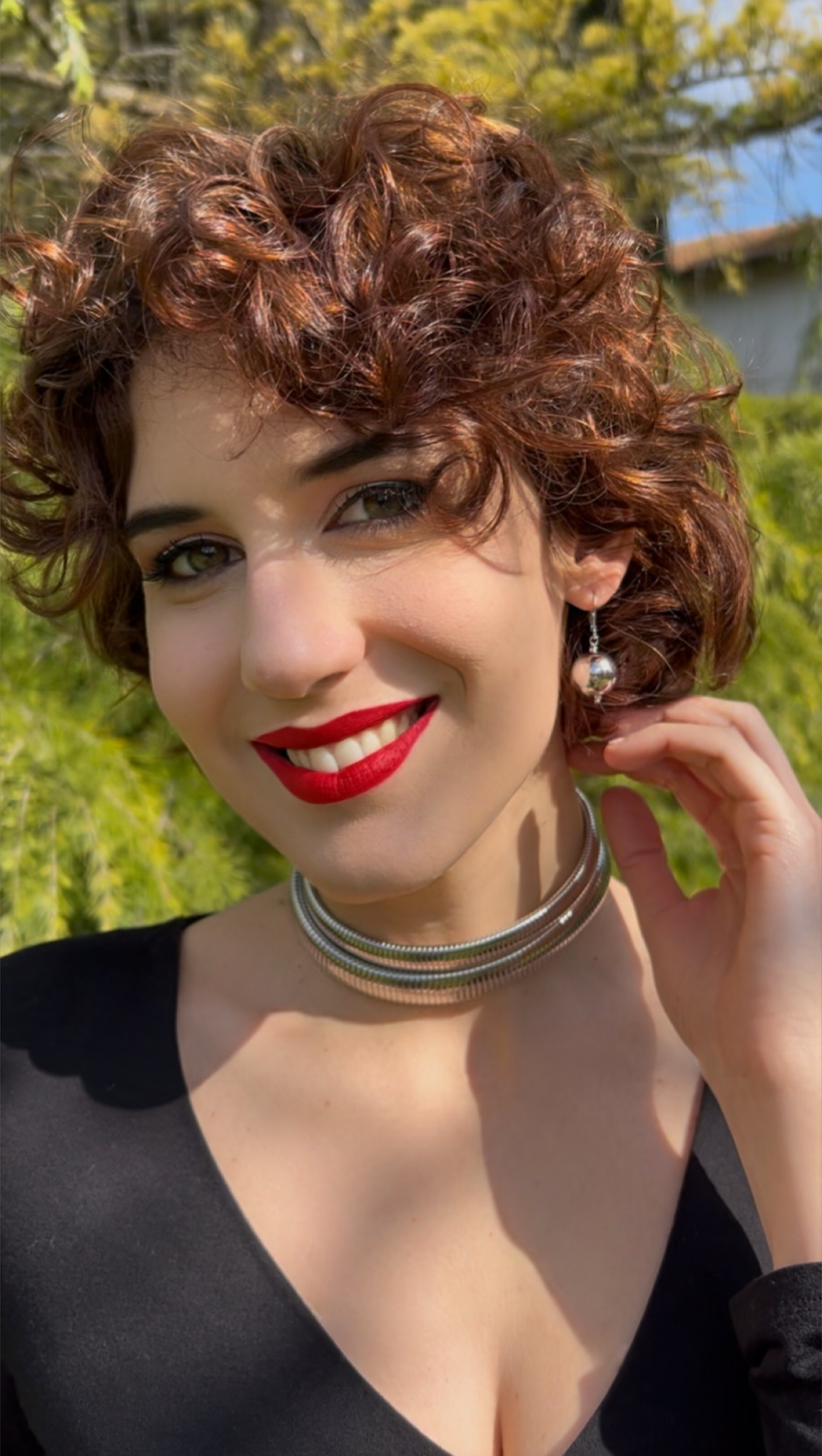 Girocolli e orecchini in acciaio