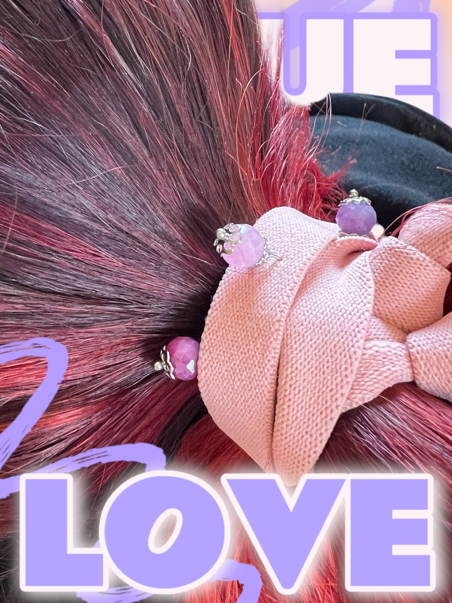 Bracciale elastico con rubino