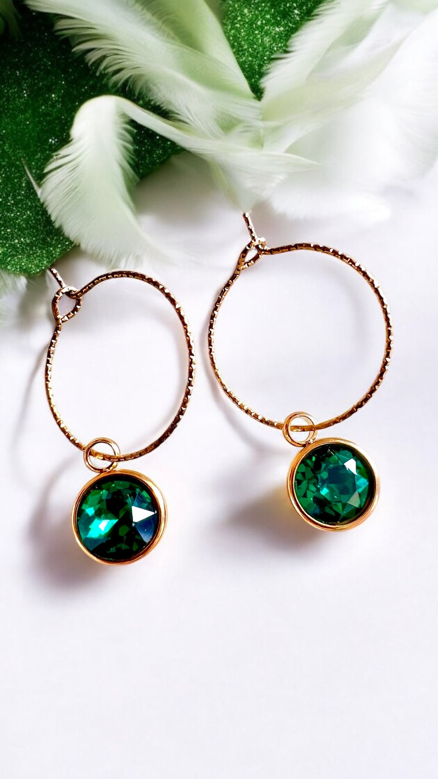 Orecchini a cerchio in acciaio