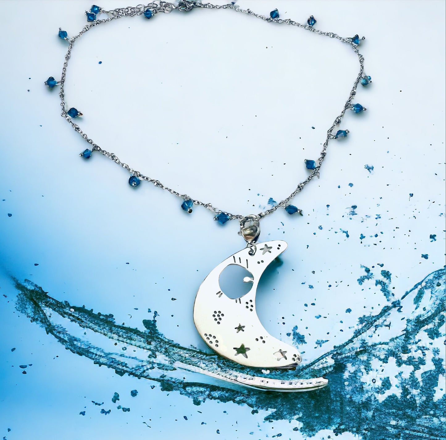 GIROCOLLO E CIONDOLO IN ACCIAIO