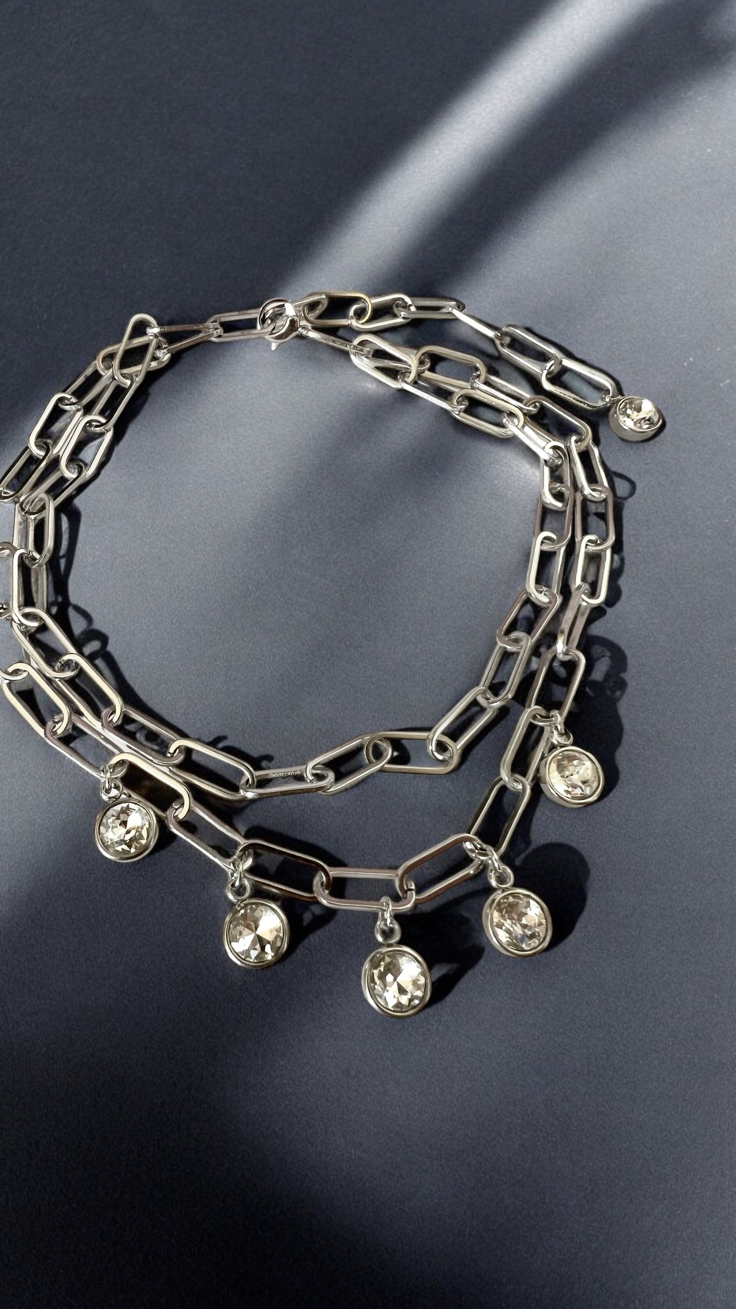 Doppio girocollo in acciaio