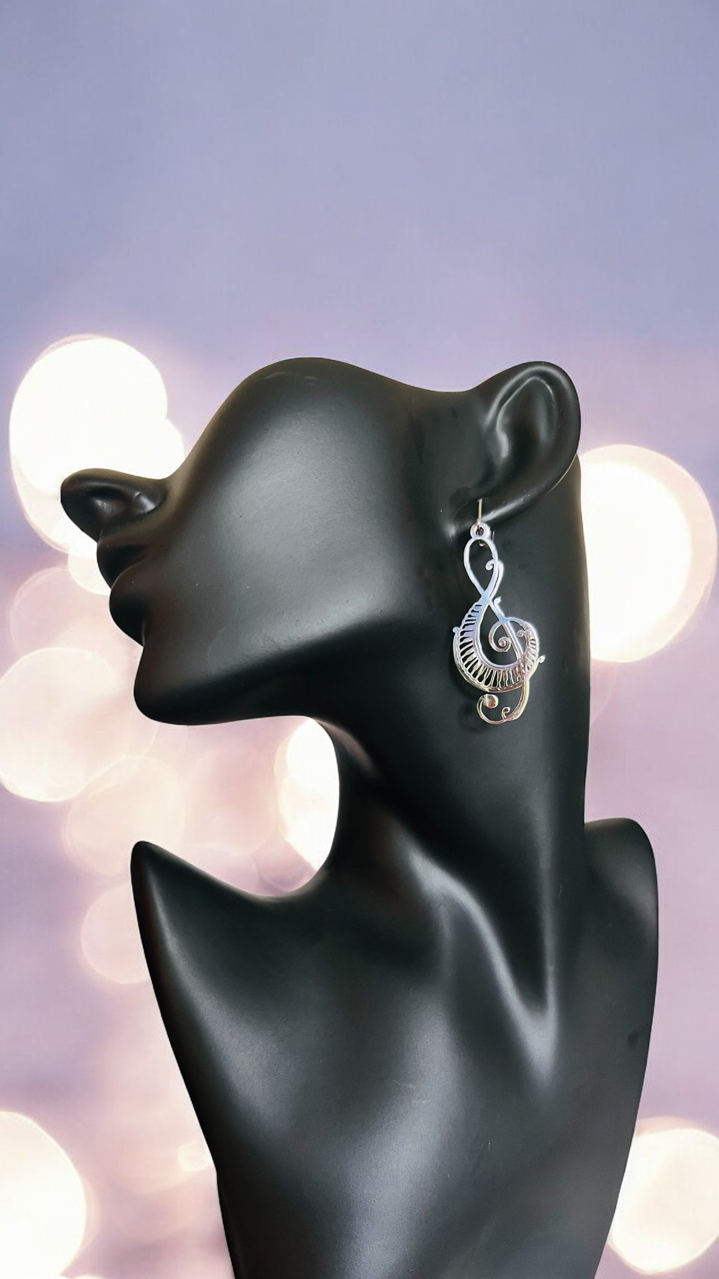 Mono orecchino in acciaio