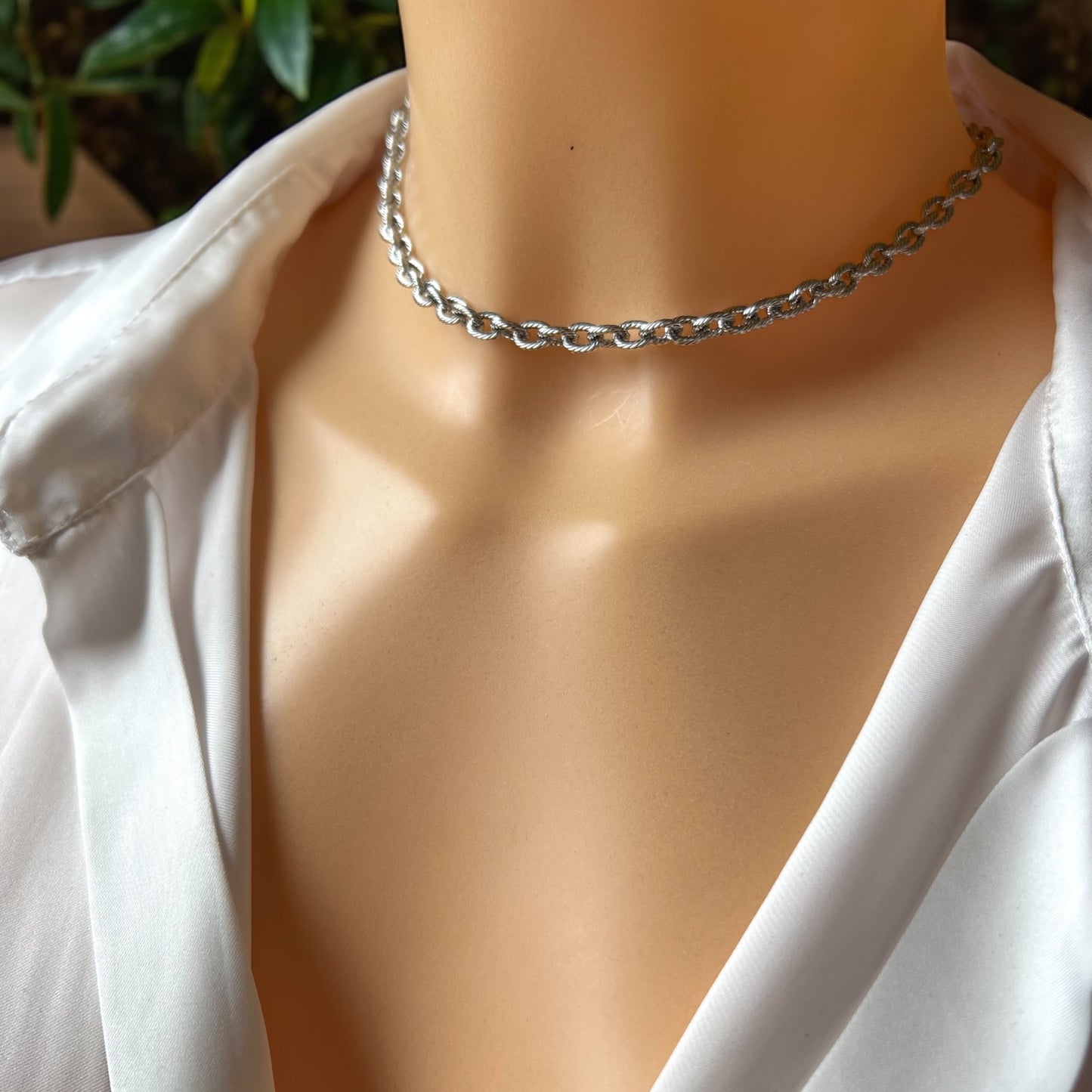 Girocollo in acciaio