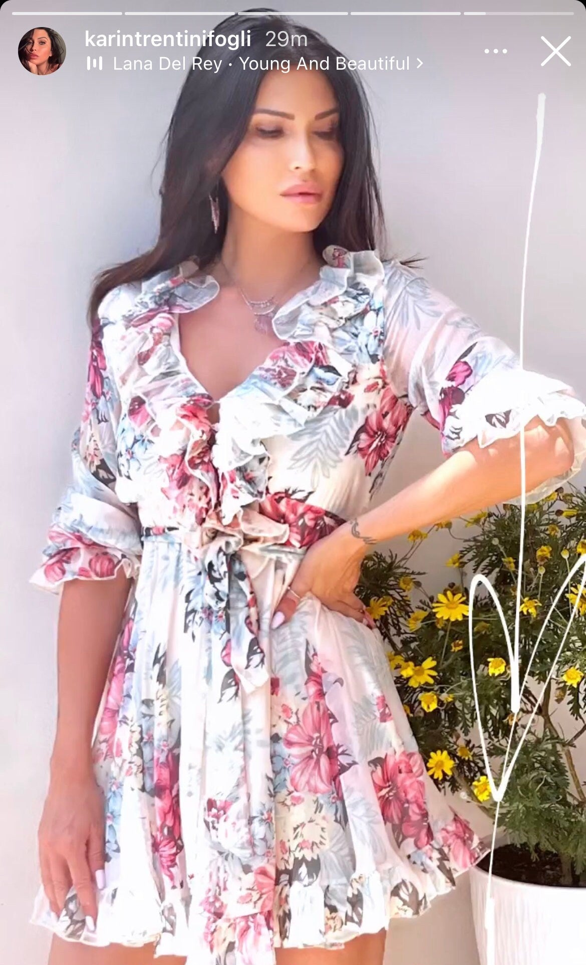 Orecchini artigianali a cerchio grandi con pietre semi-preziose