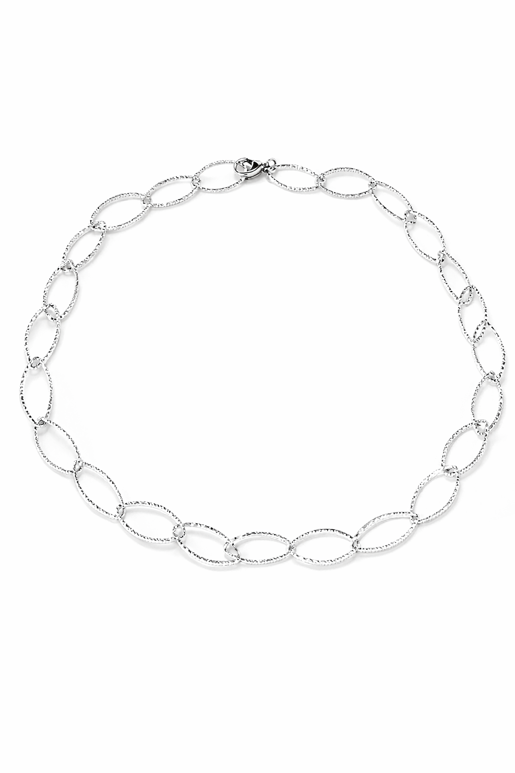 Girocollo in acciaio silver Vizio Gioielli