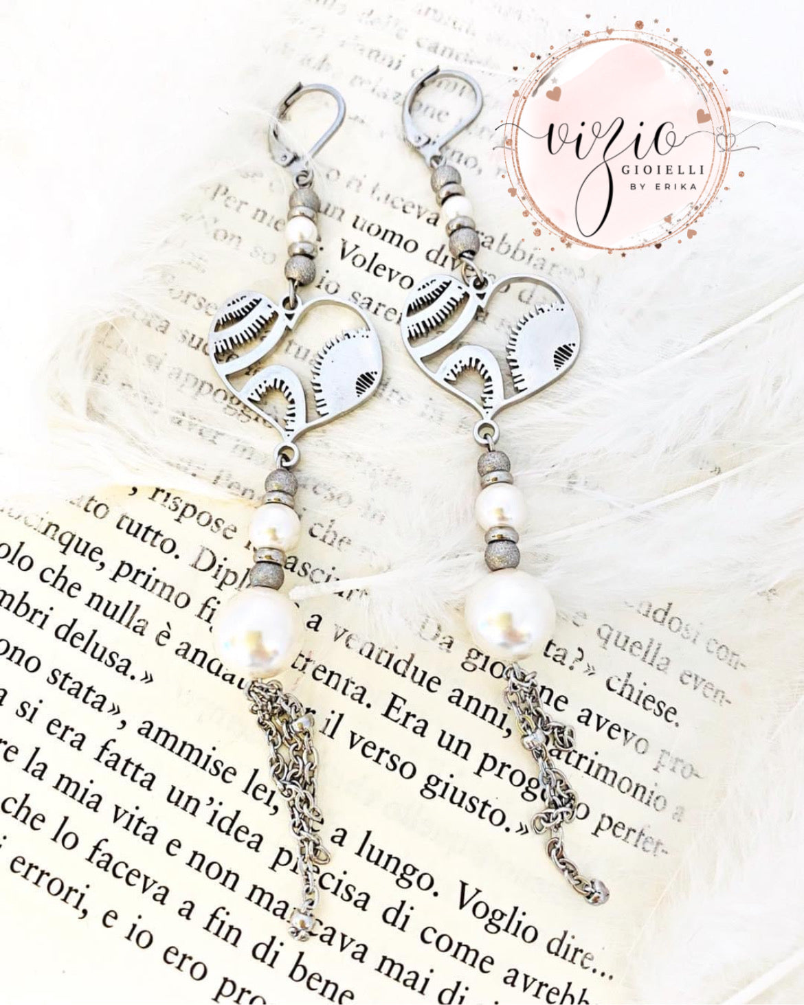 Orecchini in acciaio