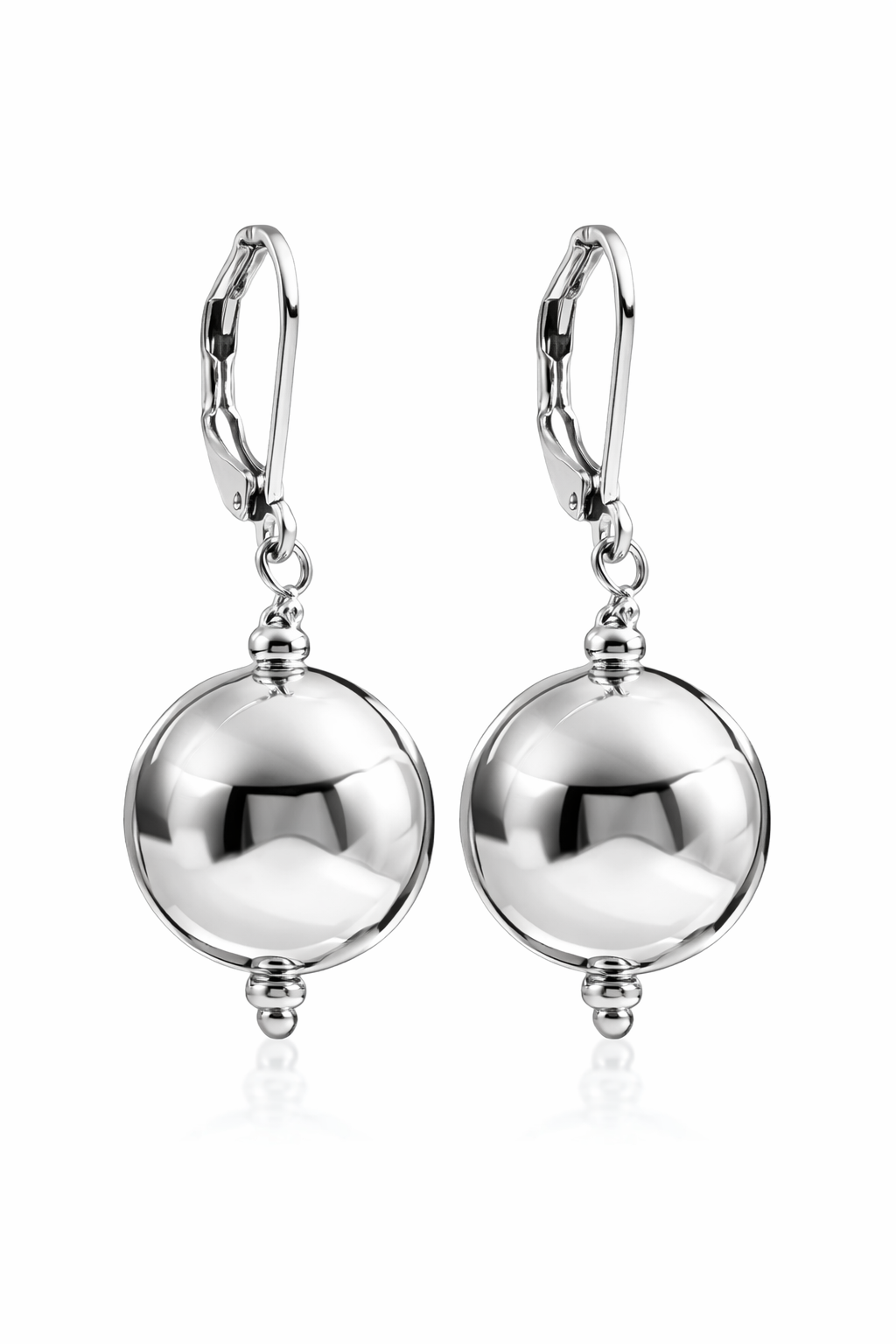 Orecchini in acciaio firmati Vizio Gioielli