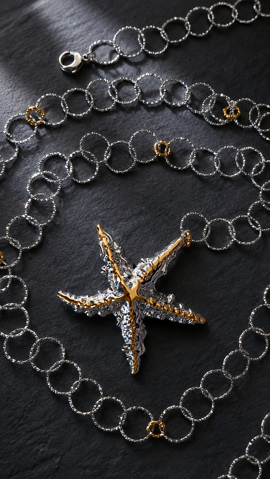 Collana lunga 130 cm Stella Marina