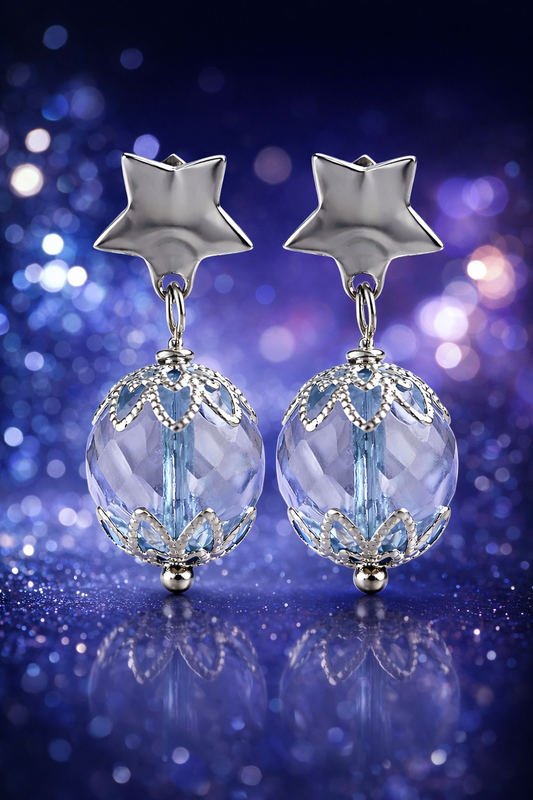 Orecchini Bloom - Stella di Rugiada - firmati Vizio Gioielli