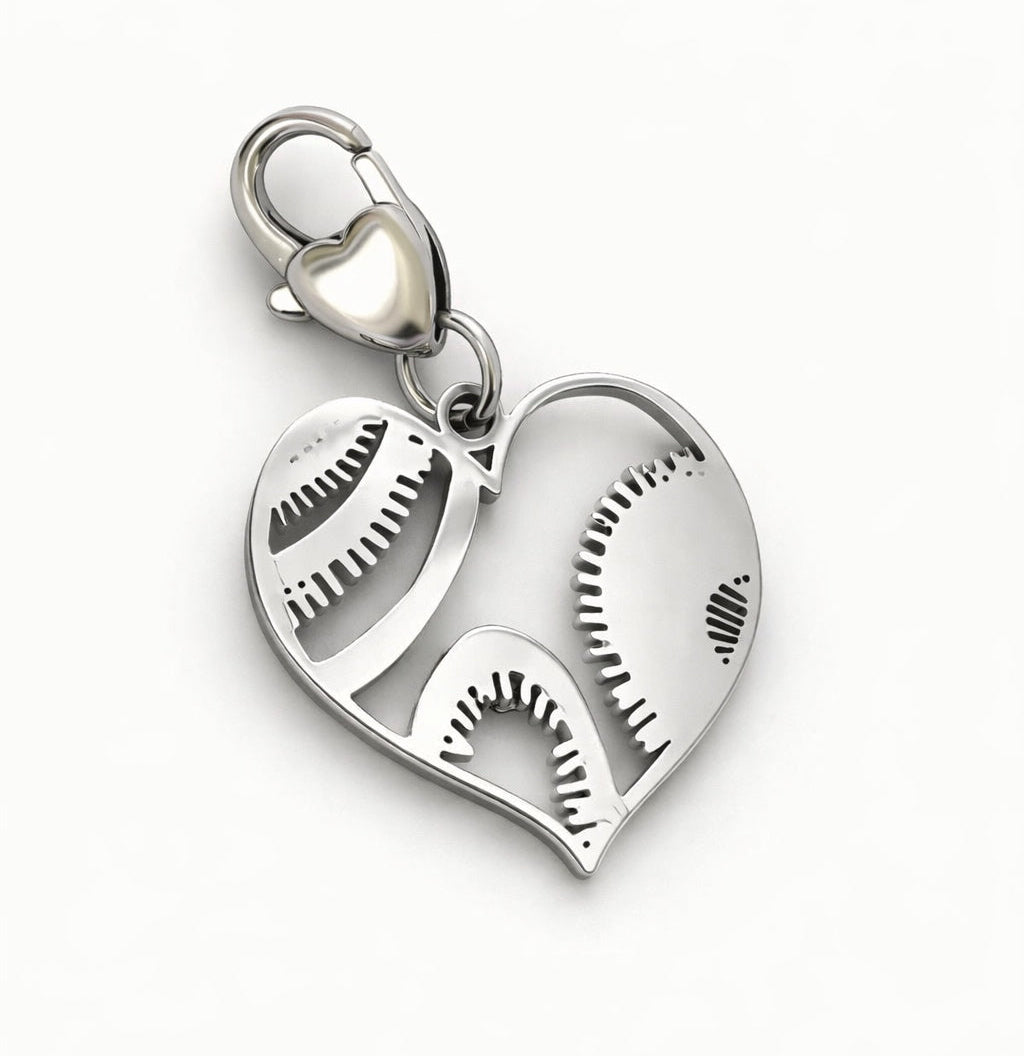 Ciondolo in acciaio cuore firmato Vizio Gioielli