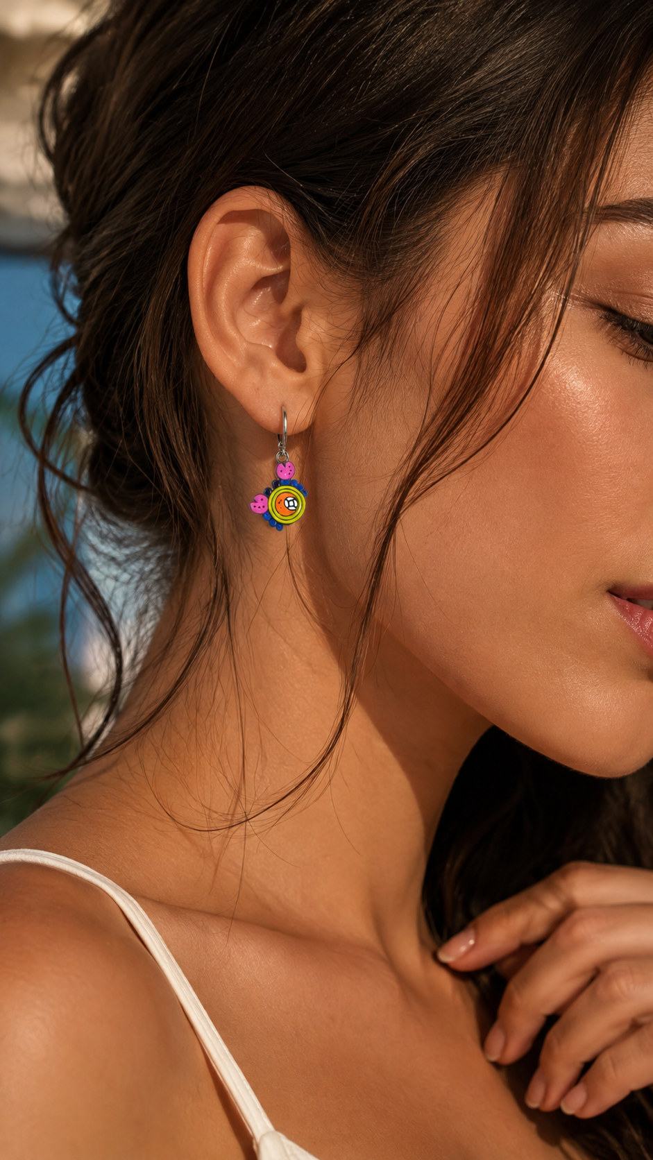 Orecchini Granchio Pop in Acciaio – 3 cm ⭐