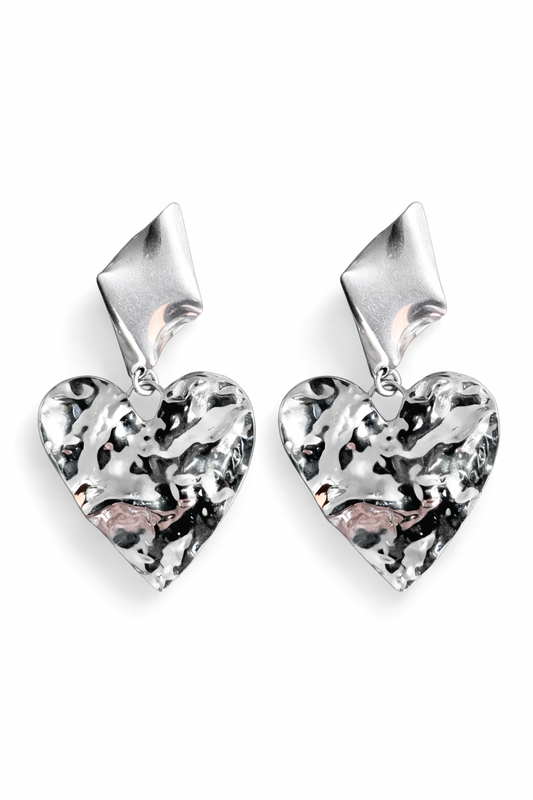 Orecchini in acciaio  firmati Vizio Gioielli