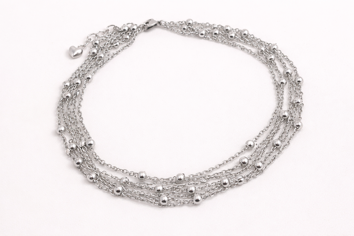 Girocollo in acciaio multifilo Vizio Gioielli