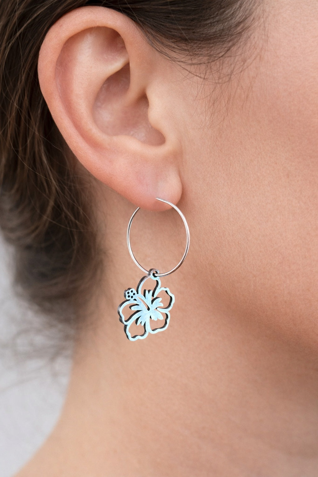 Mono Orecchino in Acciaio 