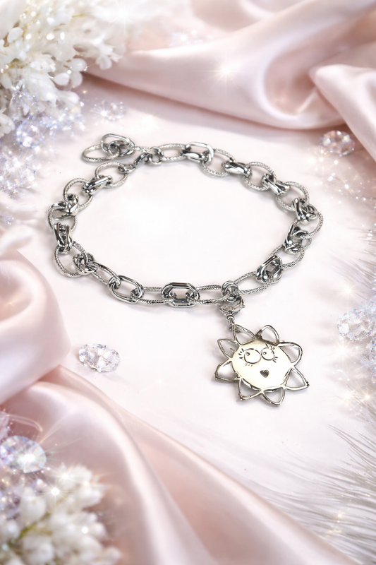 Girocollo in acciaio firmato Vizio Gioielli