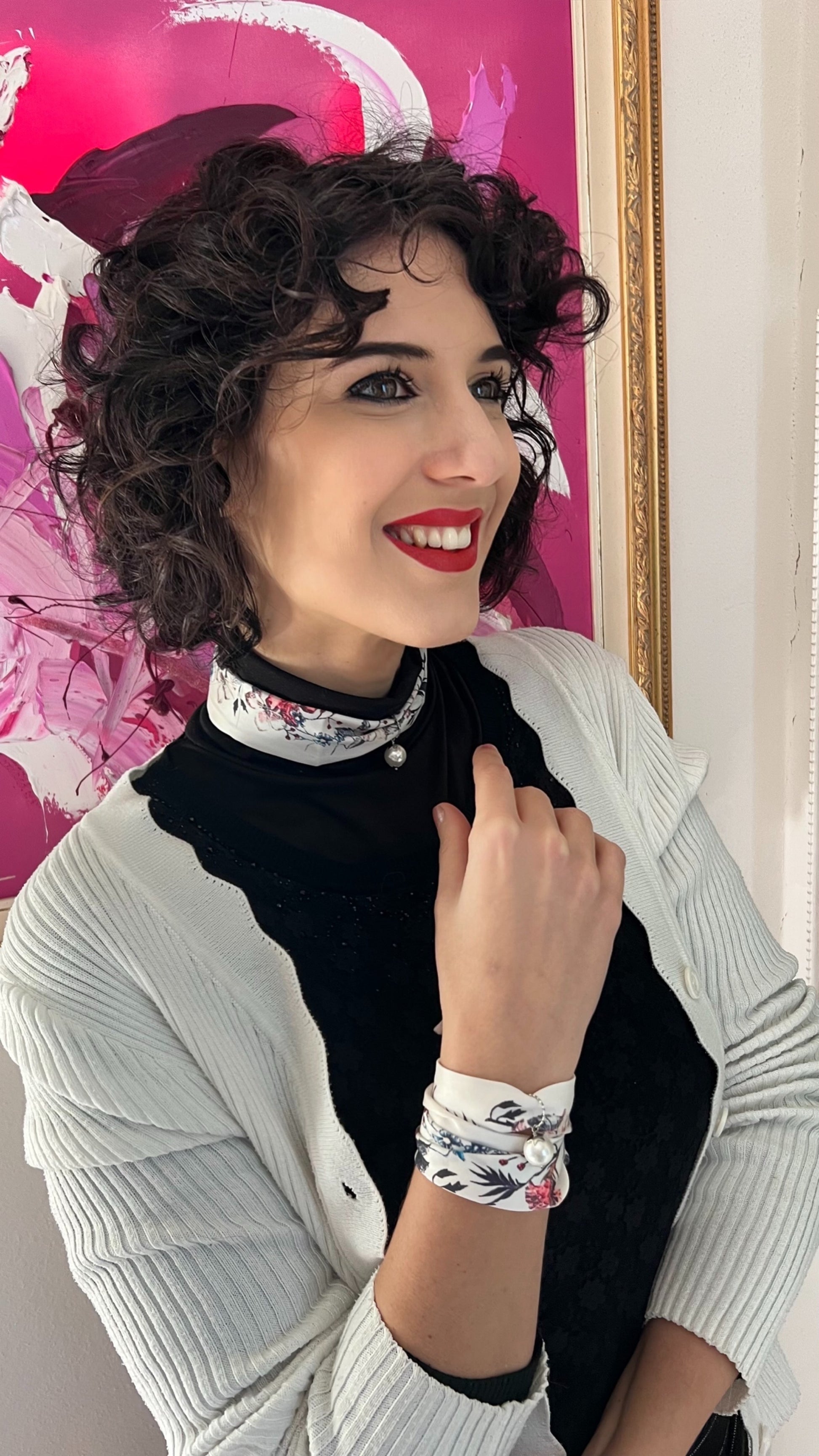 Choker di raso