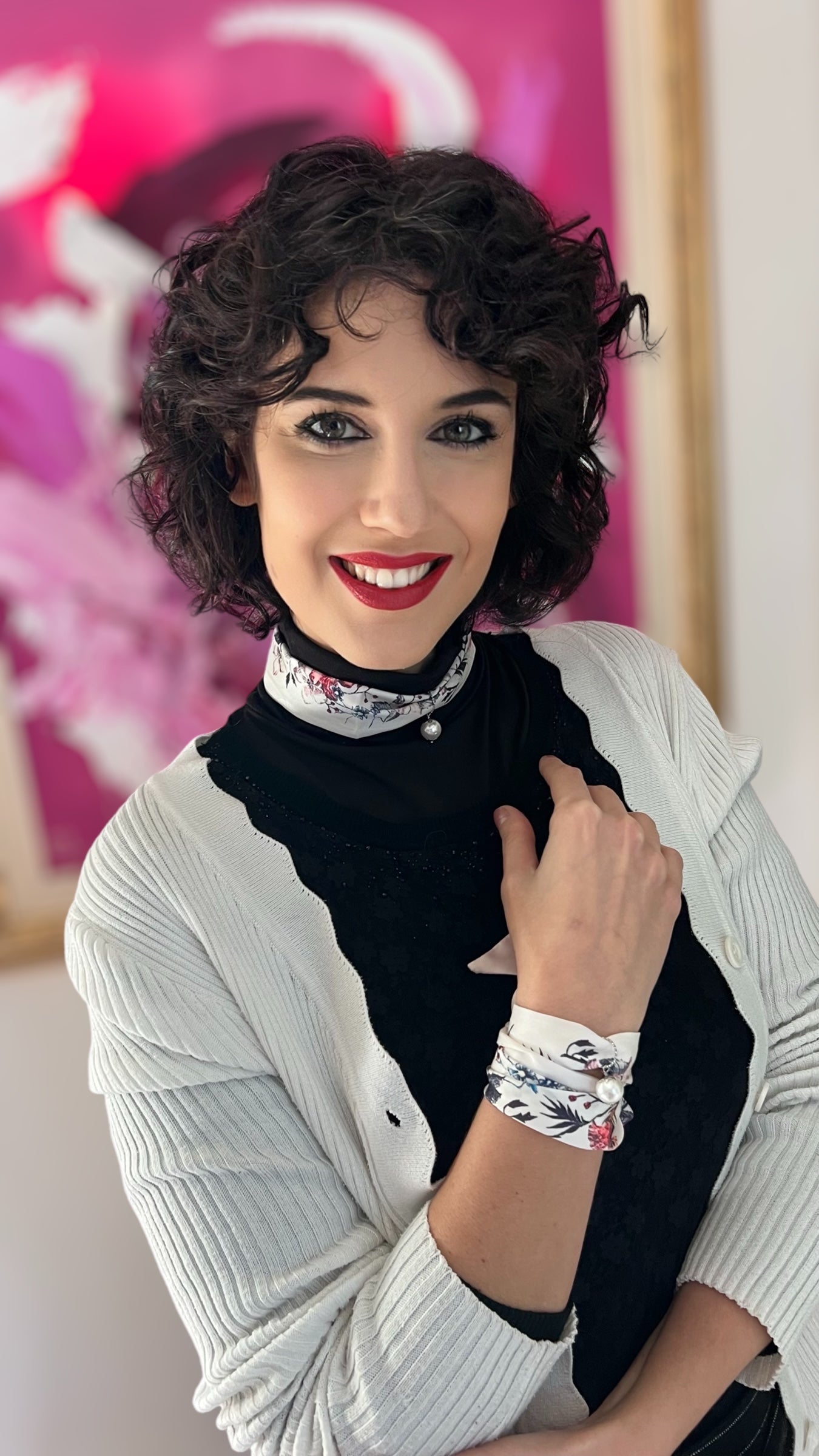 Choker di raso