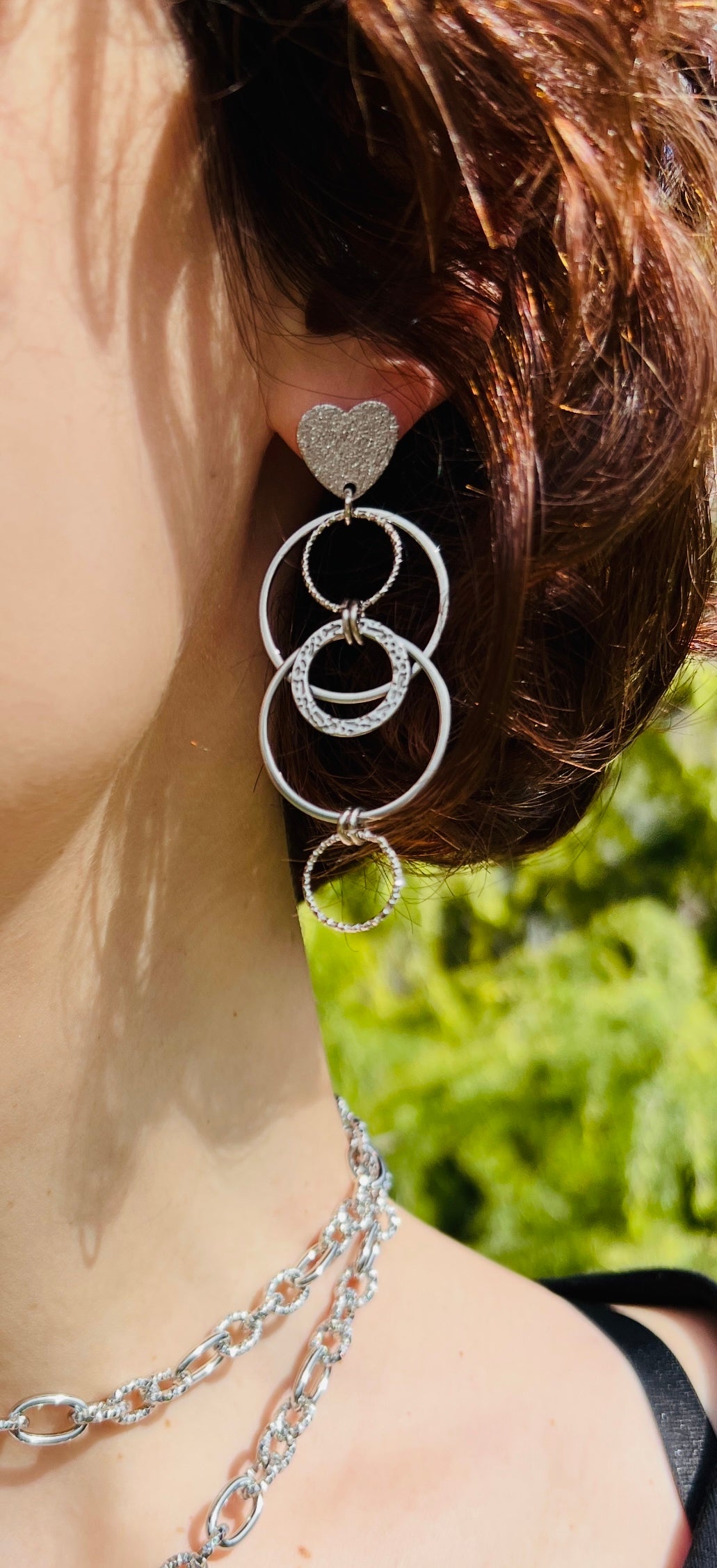 Orecchini in acciaio