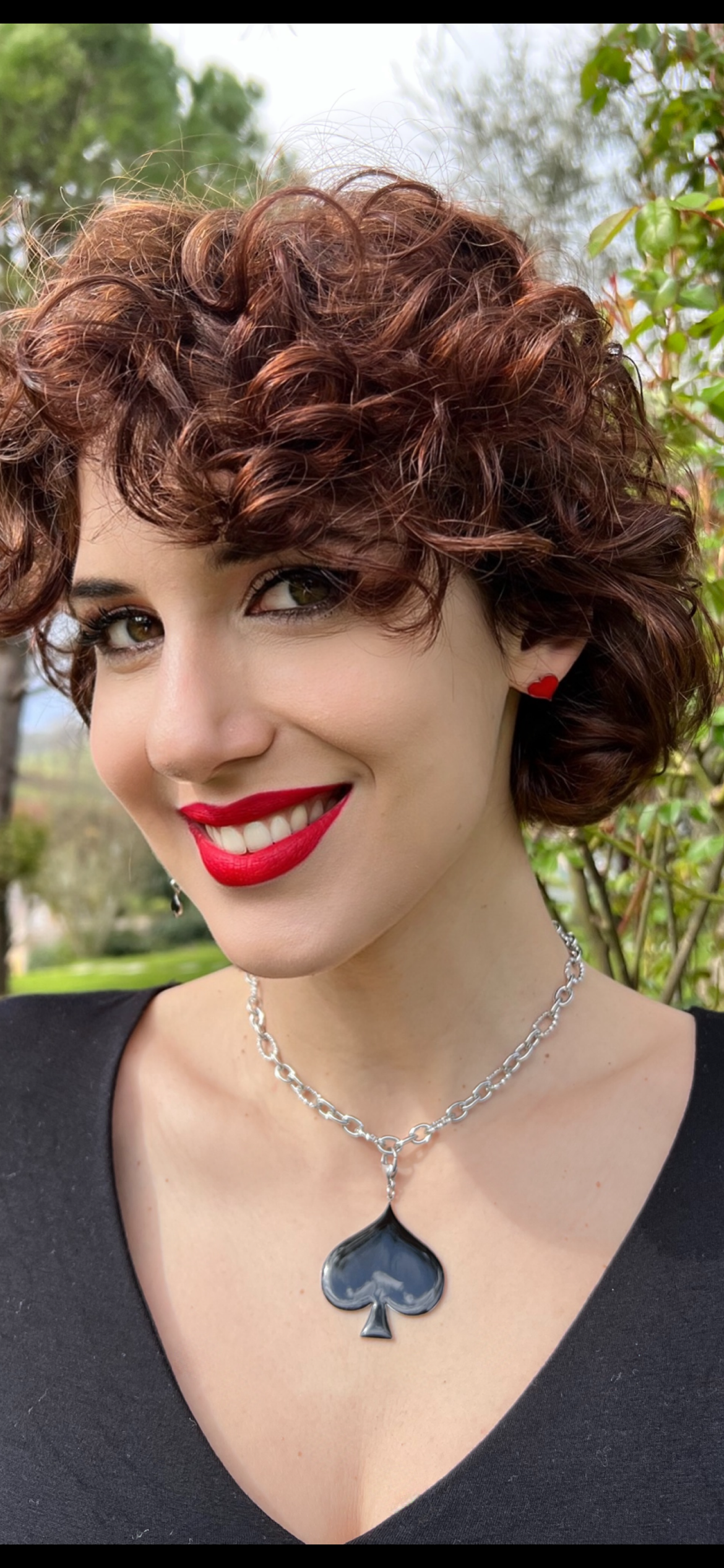 Mono orecchino in acciaio