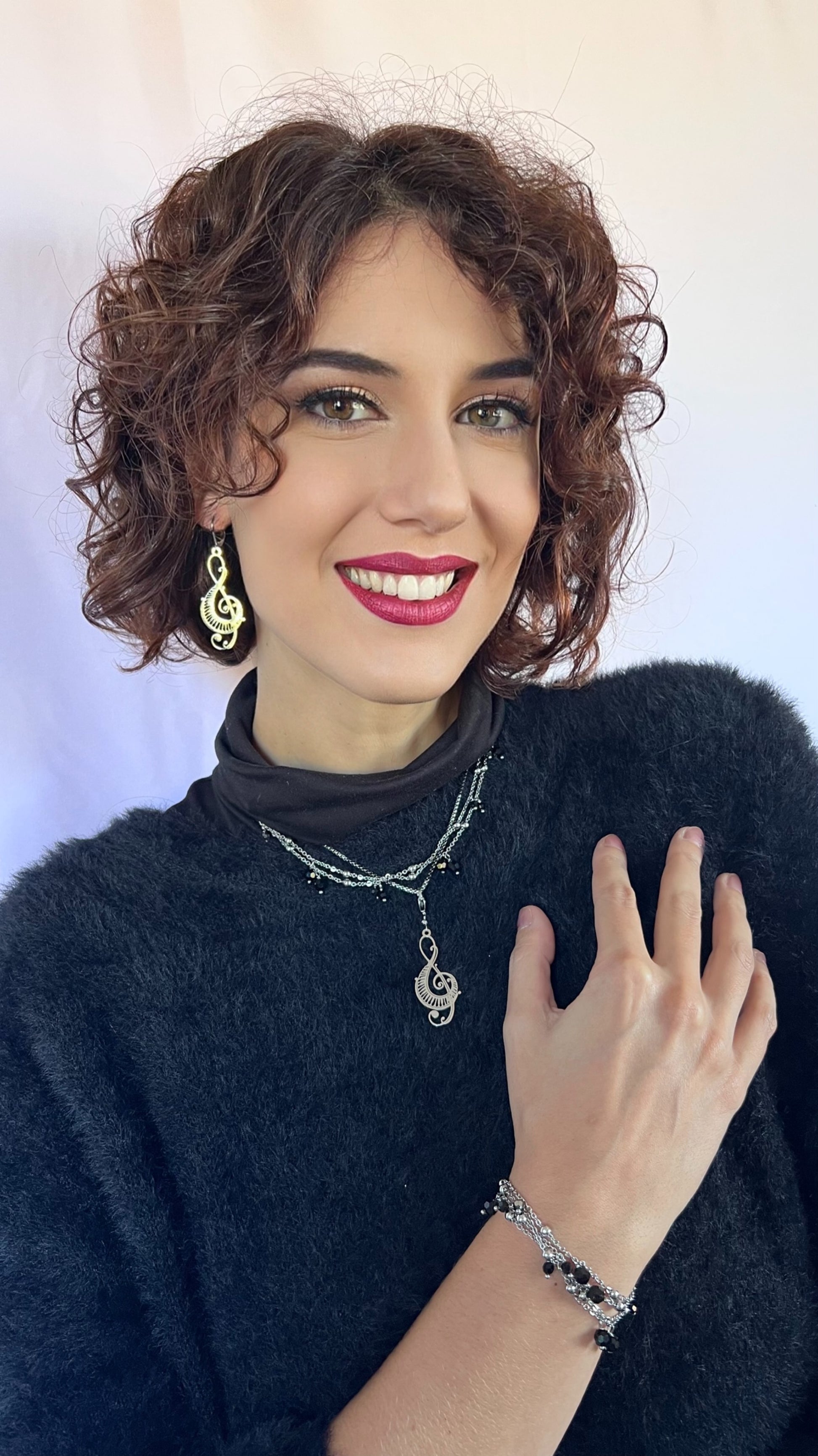 Girocollo e bracciale in acciaio e cristalli Swarovski