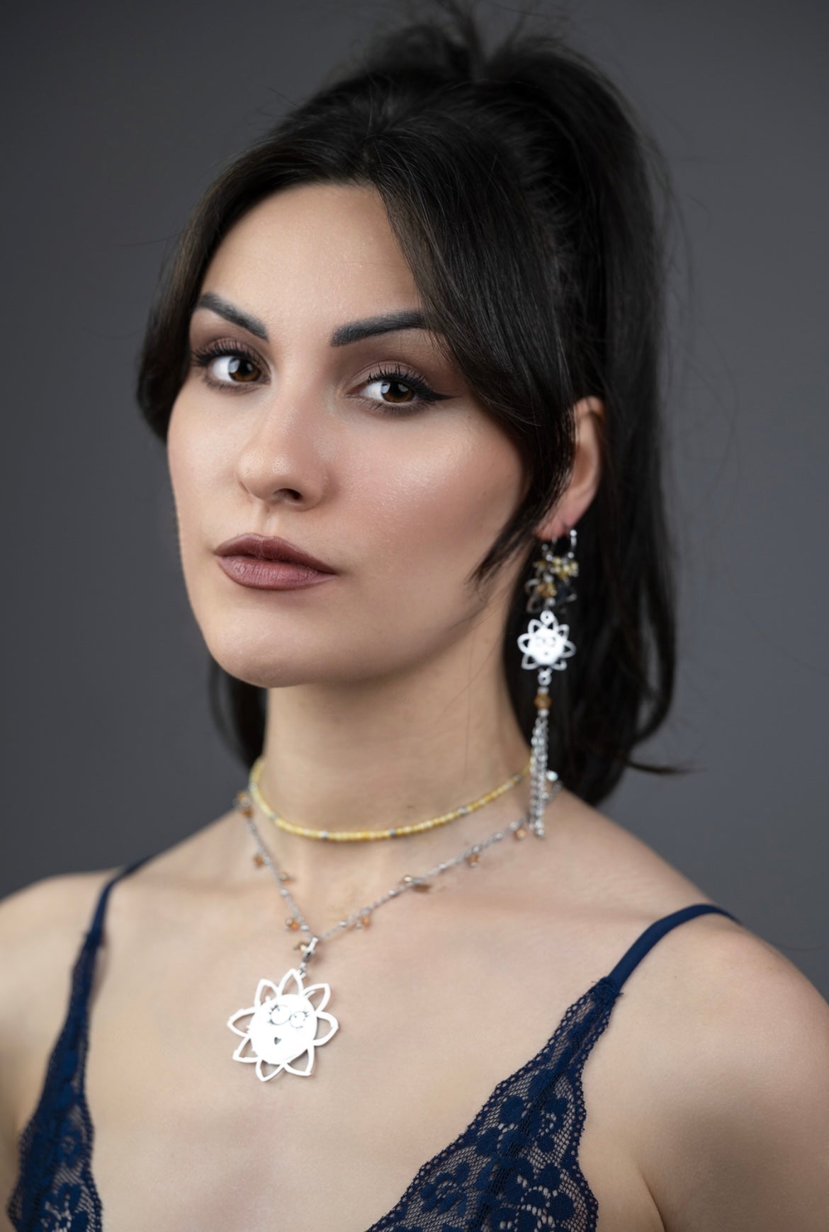 Ciondoli BIG in Acciaio: IL SOLE