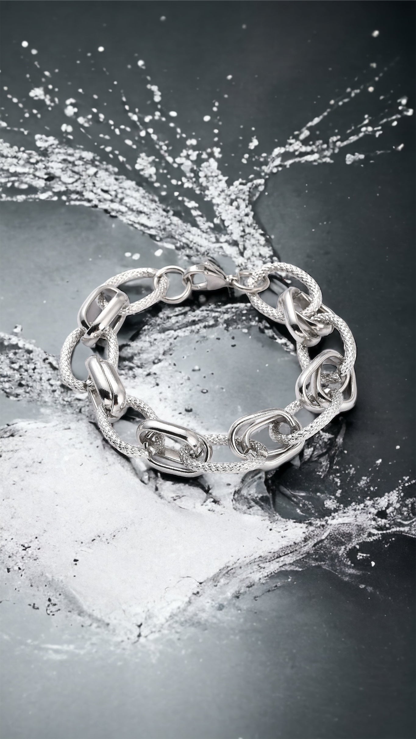 Bracciale in acciaio