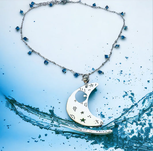 GIROCOLLO E CIONDOLO IN ACCIAIO