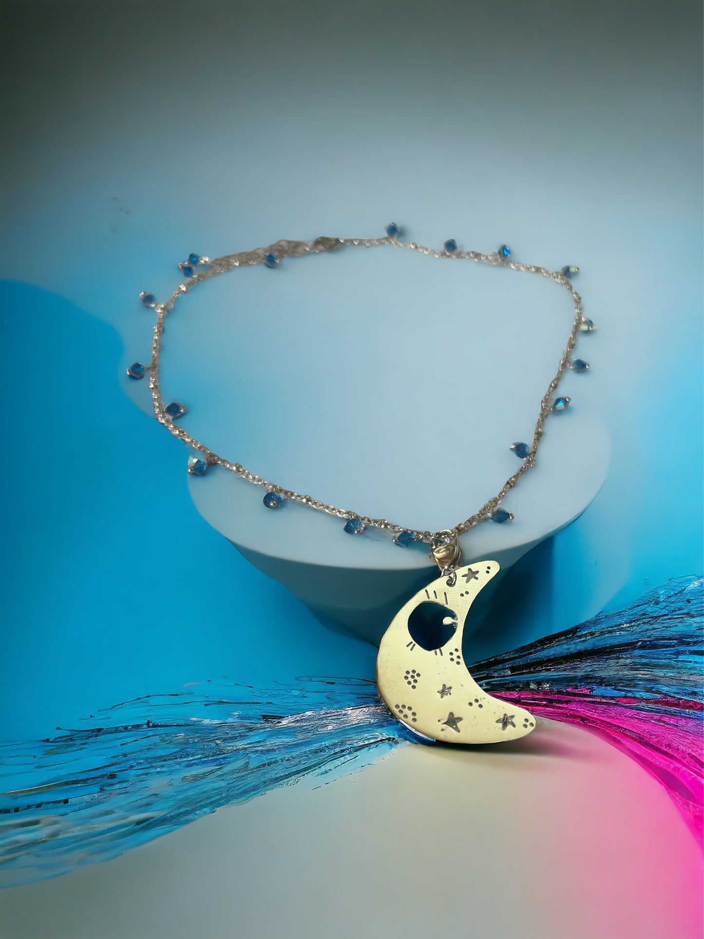 GIROCOLLO E CIONDOLO IN ACCIAIO