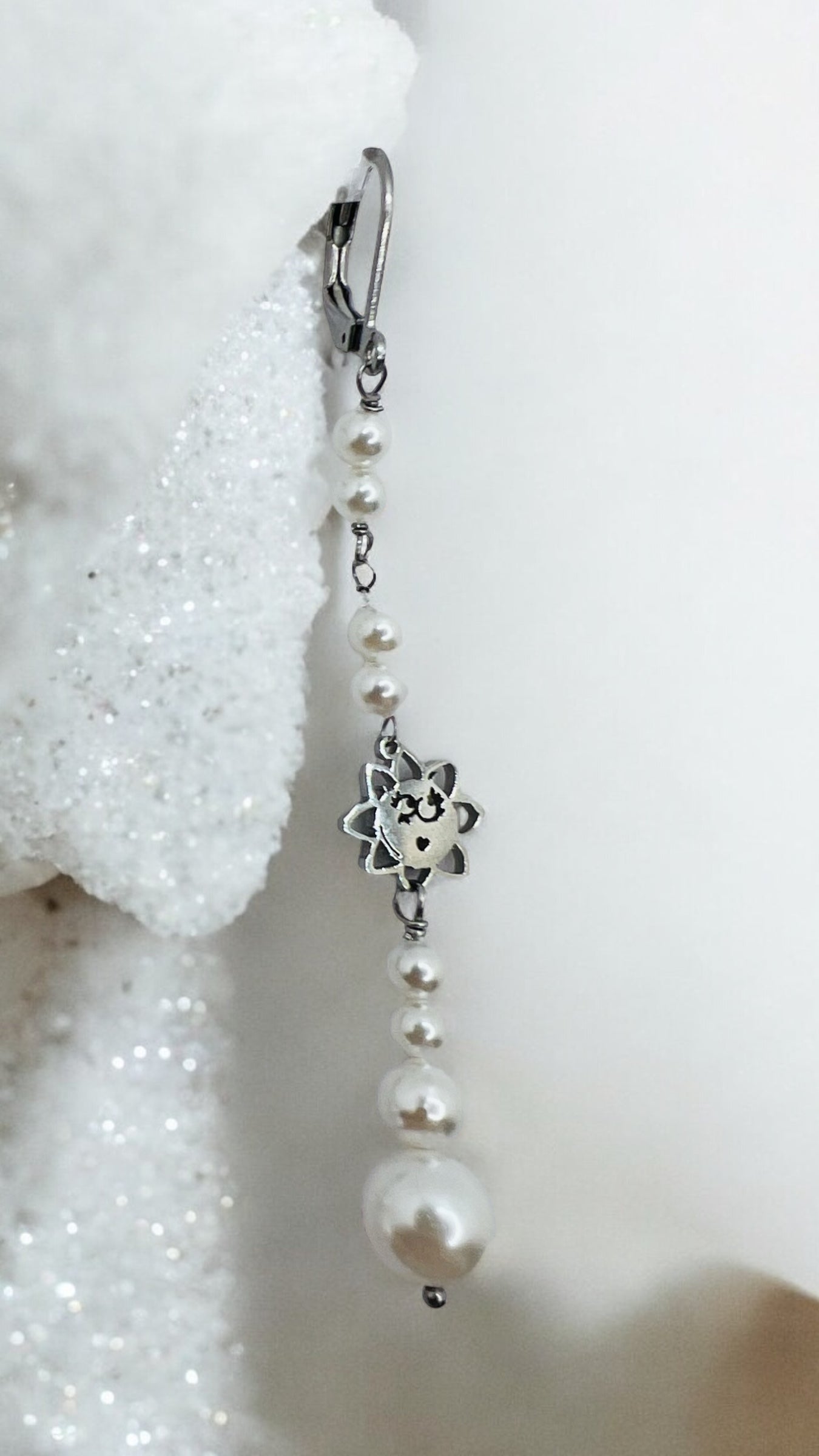 Mono orecchino in acciaio