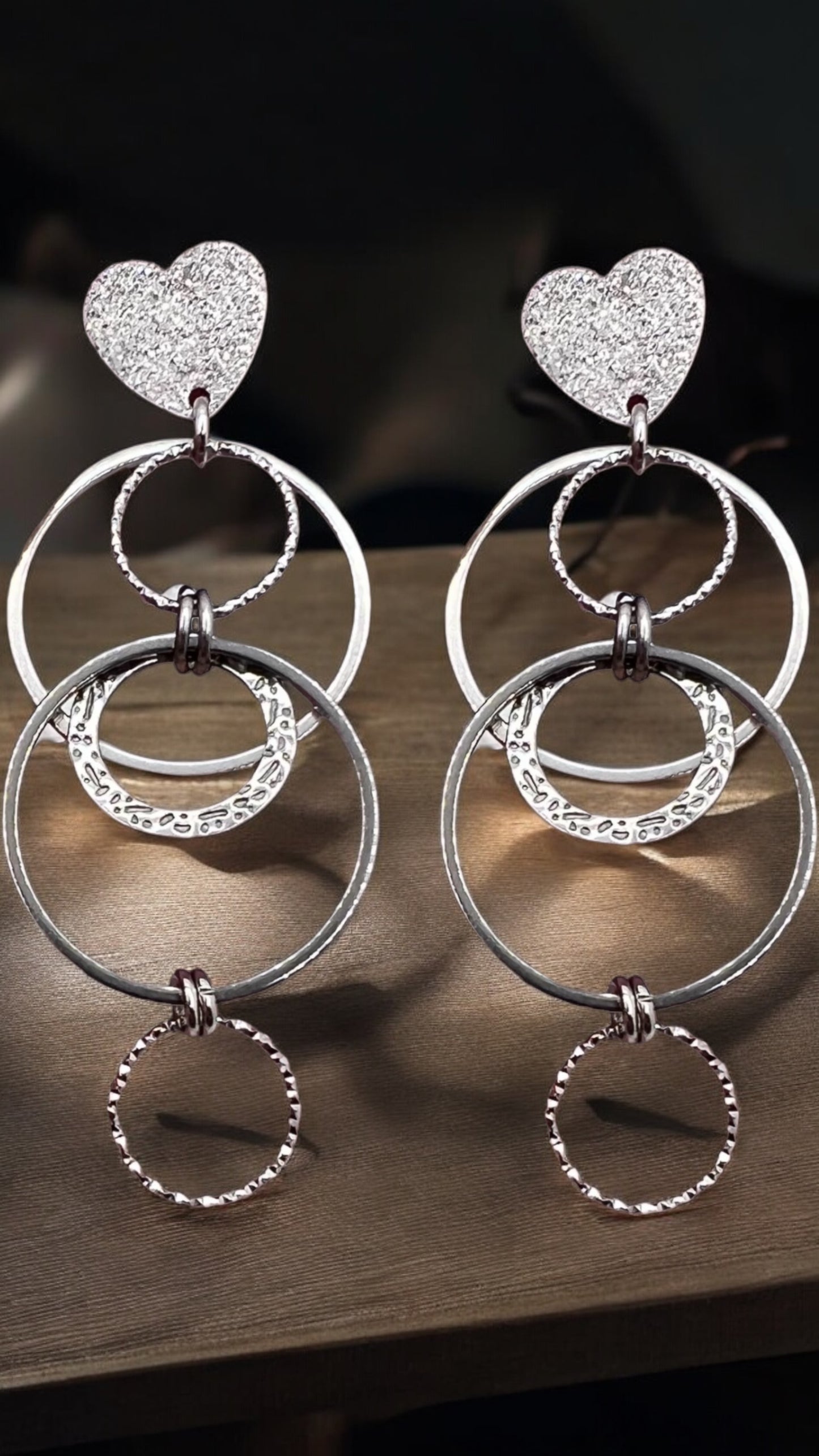 Orecchini in acciaio