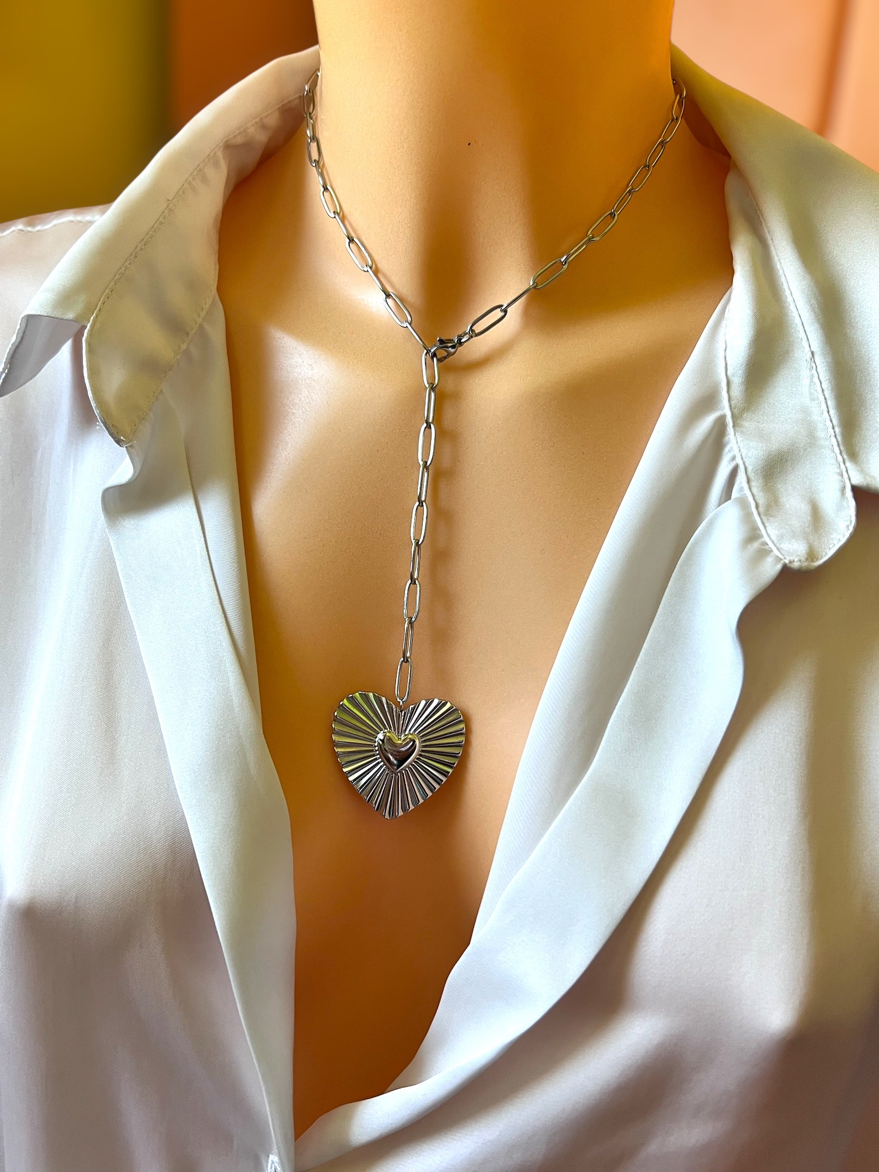 Girocollo in acciaio