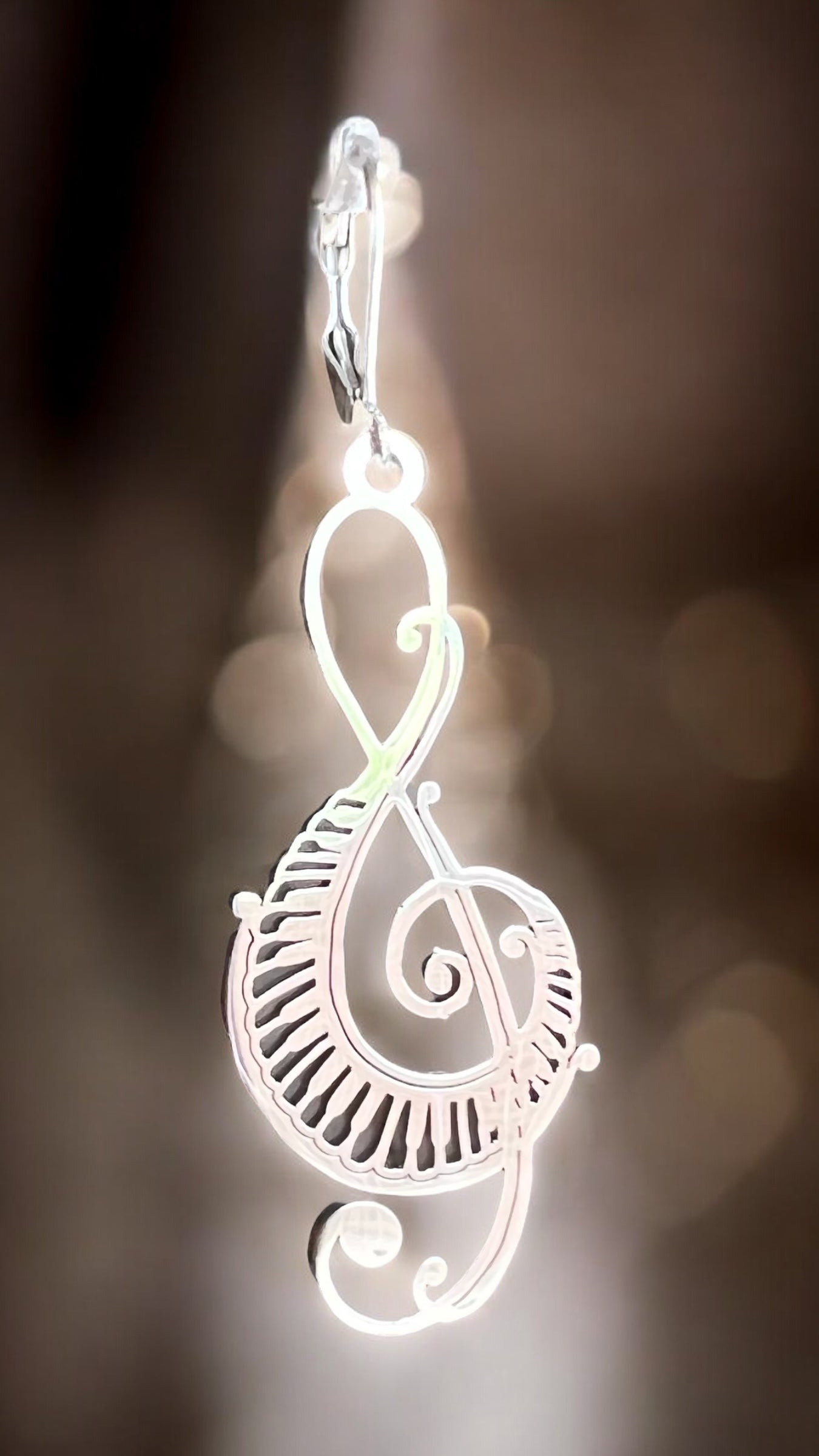 Mono orecchino in acciaio