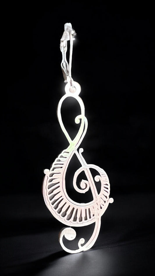 Mono orecchino in acciaio