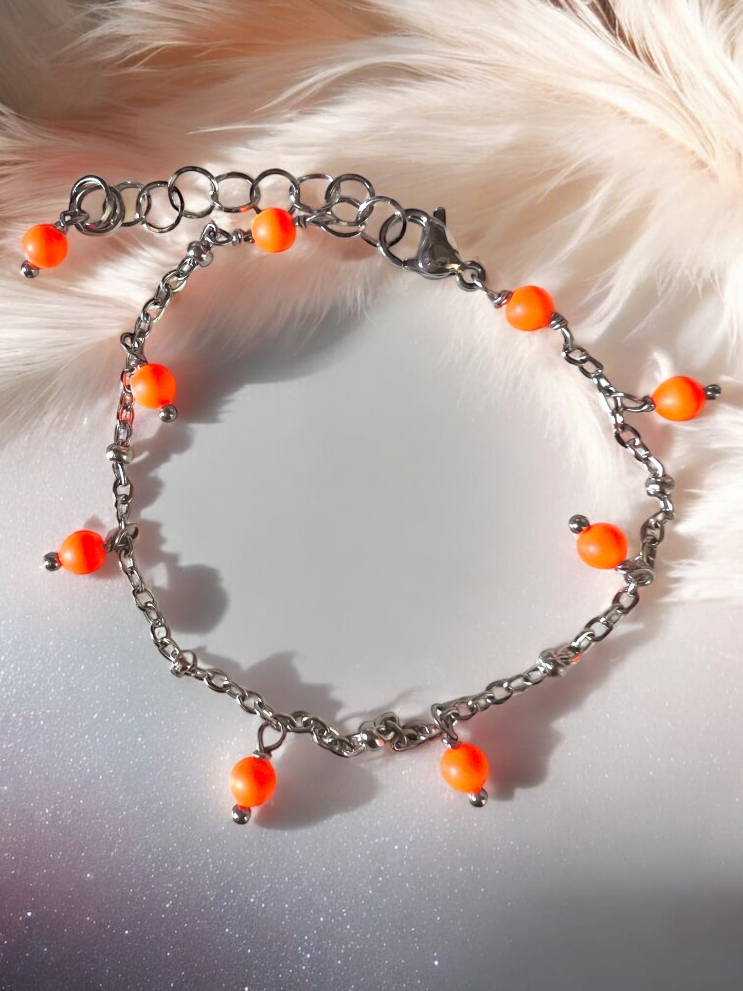 Bracciale in acciaio e perle Swarovski