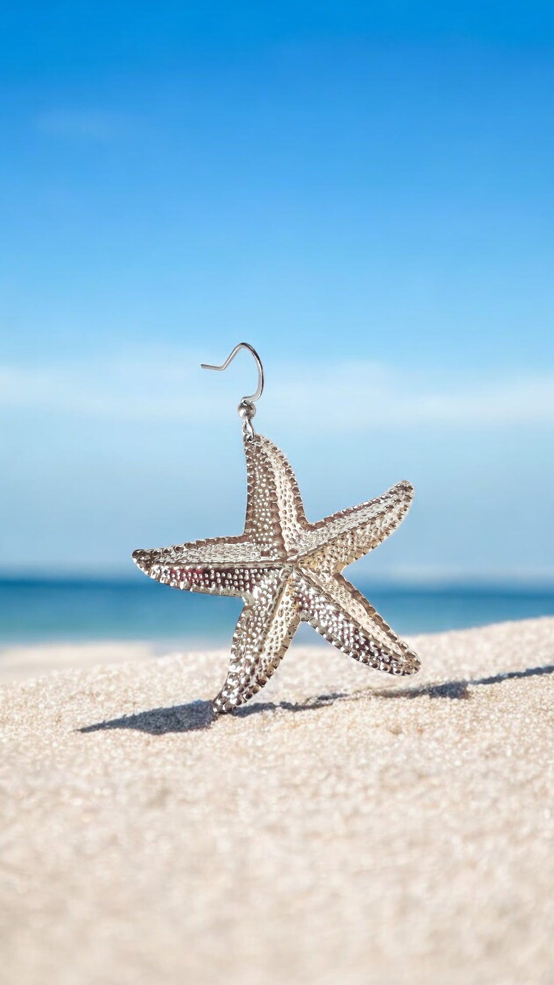 Mono orecchino in acciaio