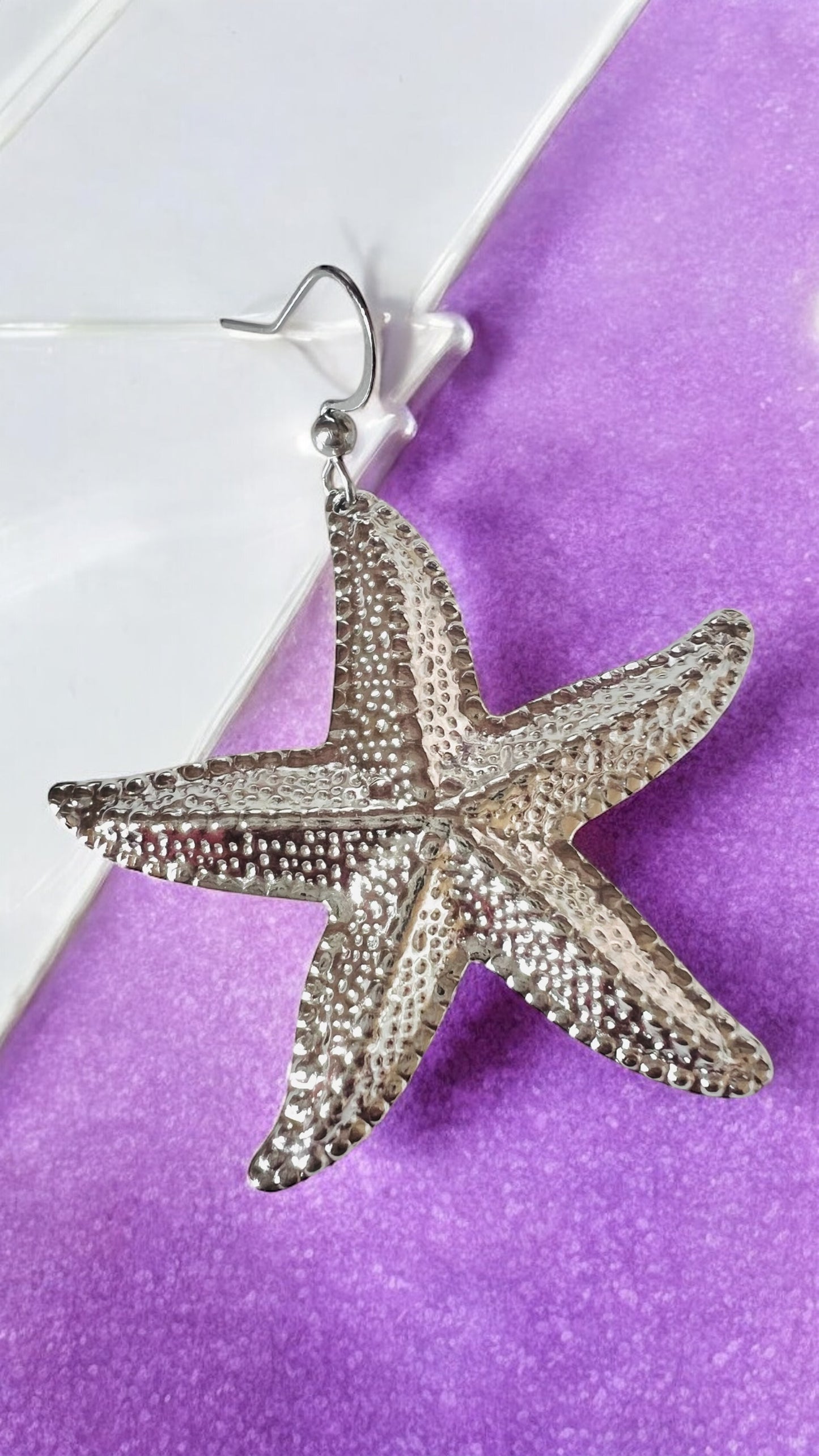 Mono orecchino in acciaio