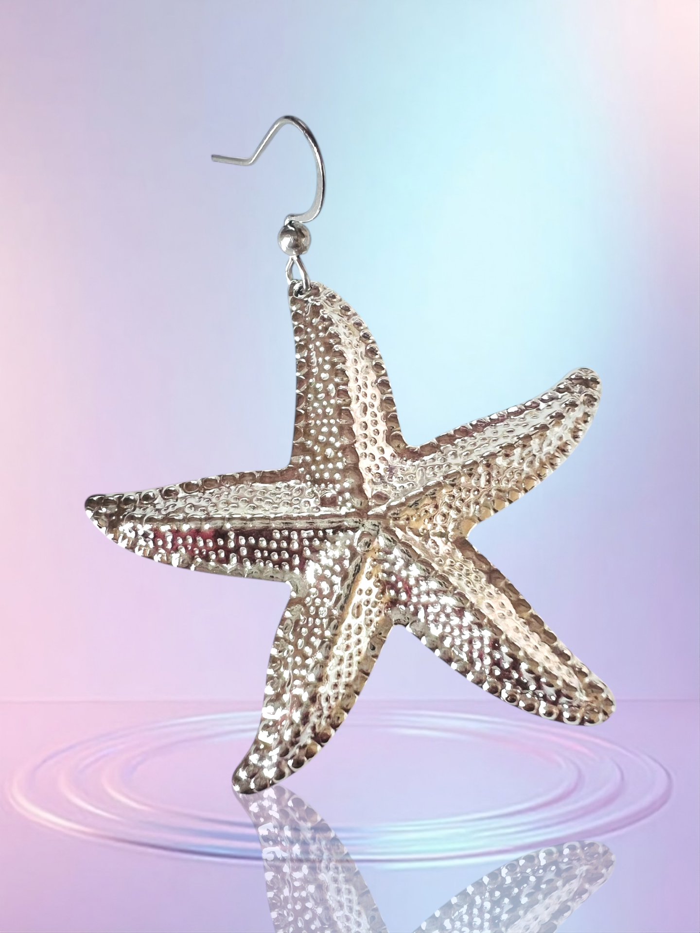 Mono orecchino in acciaio