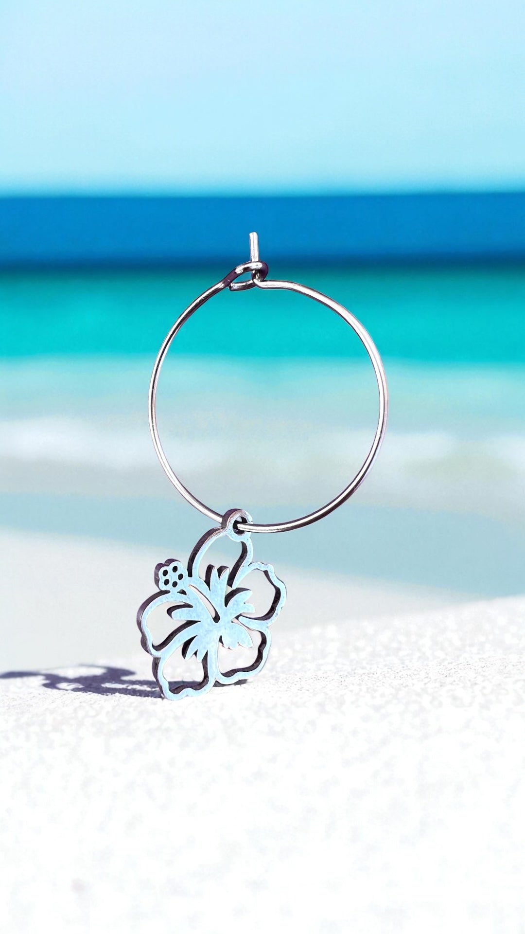 Mono orecchino in acciaio