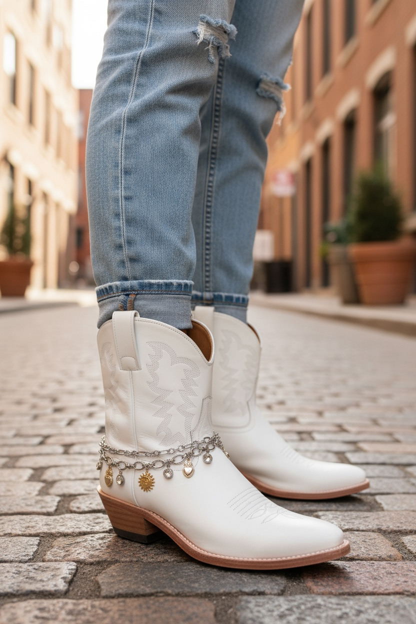 Cavigliera per stivali in acciaio