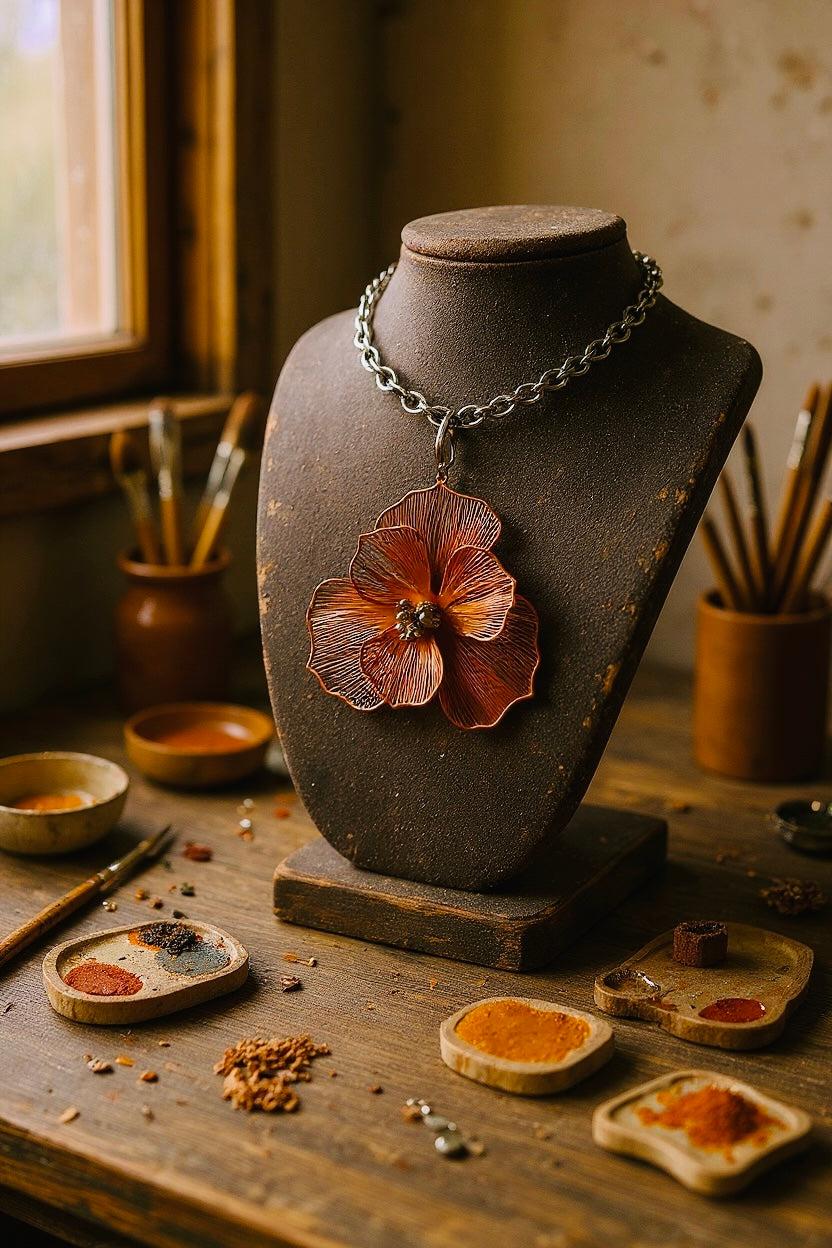 Mono orecchino in acciaio e cristalli