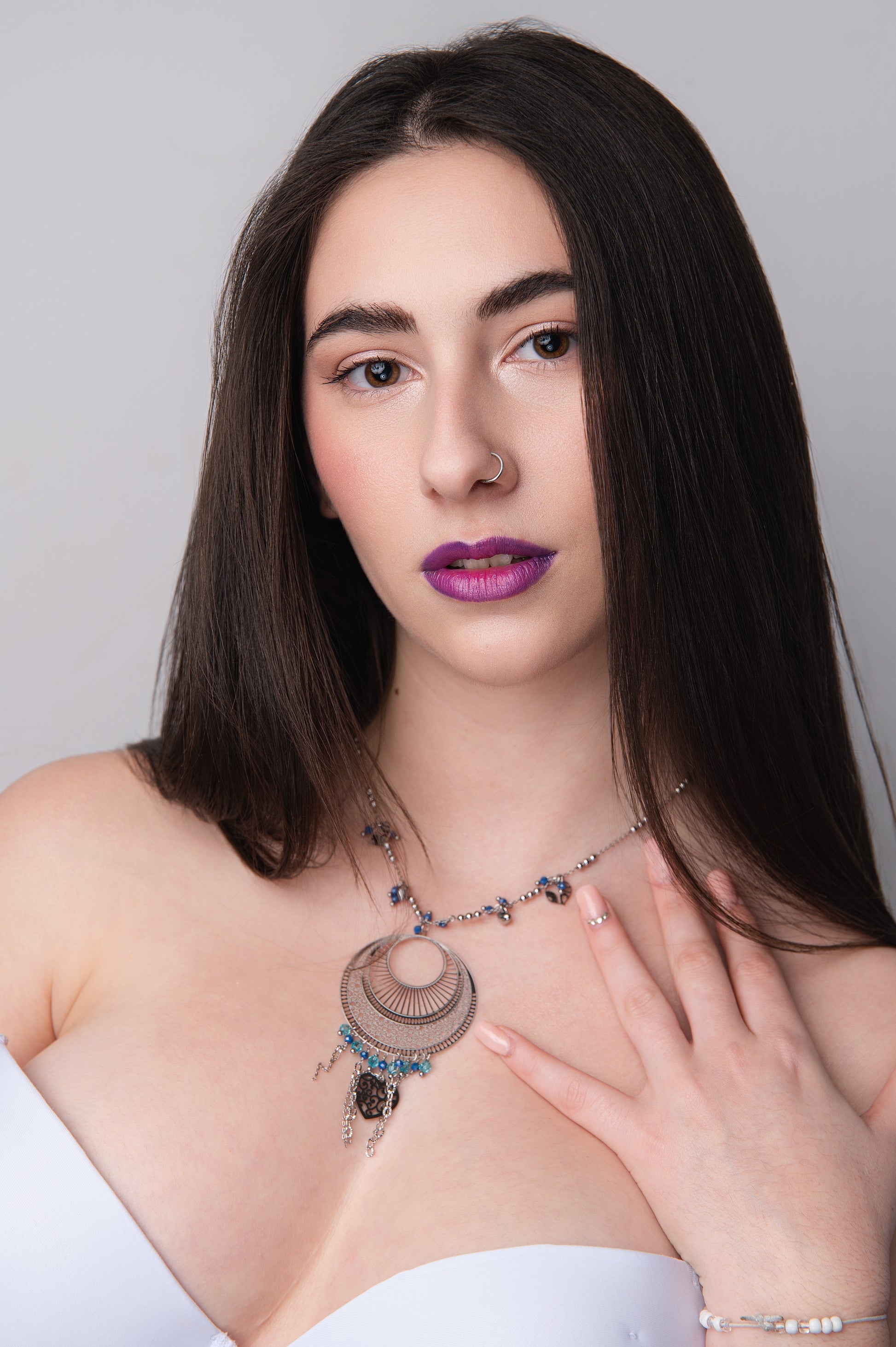 Collana Ibiza Mandala – Blu firmata Vizio Gioielli