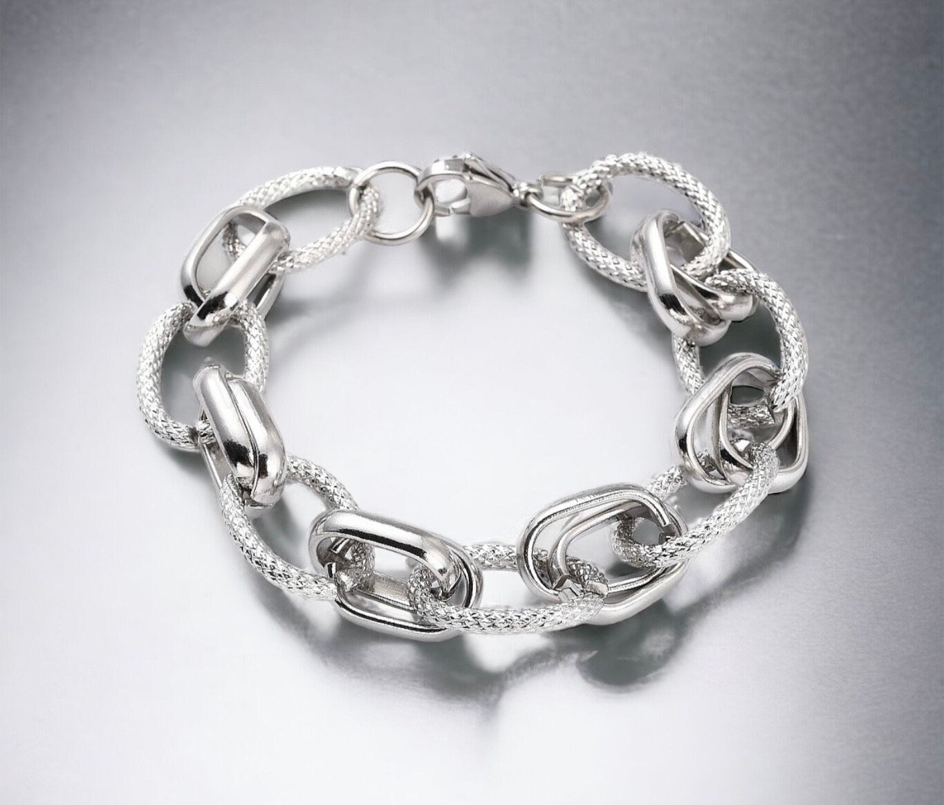 Bracciale in acciaio